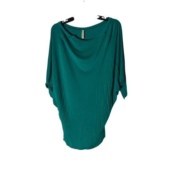 Tops - Loved In Green Oversized Sleeves Tunic Women's L Shirt